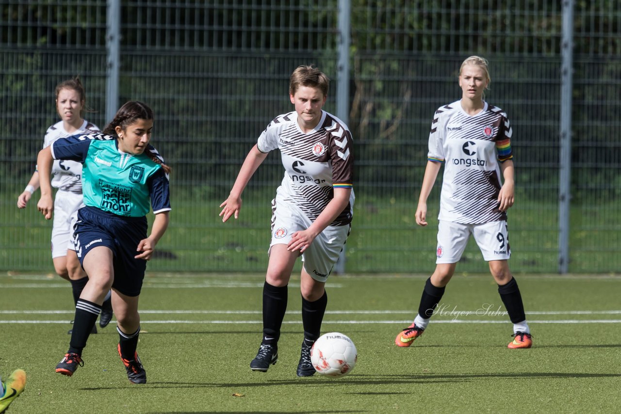 Bild 210 - B-Juniorinnen Wedel - St. Pauli : Ergebnis: 1:2